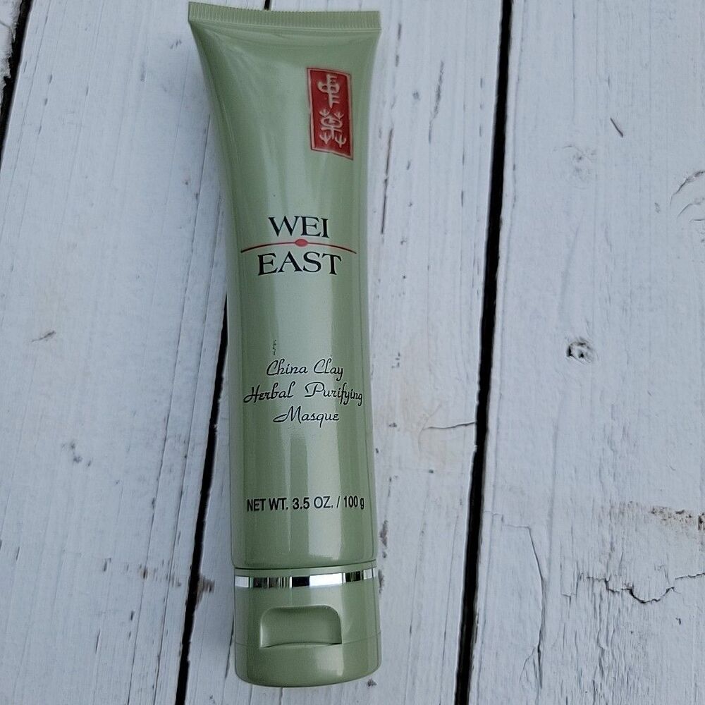 WEI EAST China Clay Herbal Purifying Masque Mask 3.5 Oz / 100g NEW SEALED NO BOX